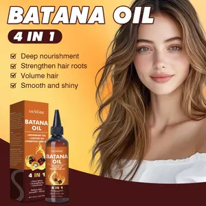 Organic Batana Oil Hair Growth Treatment – Promotes Growth, Nourishes Scalp (with Castor, Pumpkin Seed & Rosemary Oil) – Repairs Damaged Hair, Boosts Shine, Moisturizes – Daily Care for All Hair Types