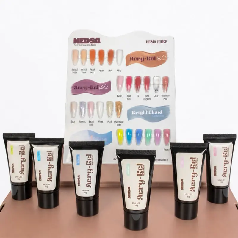 Acry-Gel Garden Set - 6 Pieces, 30g (1oz Equivalent)