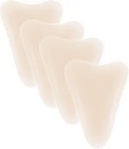 Camel Toe Concealer Reusable - Waterproof Camel No Underwear Insert Pack Cameltoe Concealer Proof Silicone Camel Toe Hider Cover Stopper Underwear Guard for Women - 4 Pack Nude