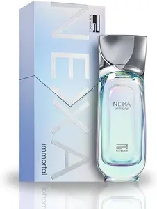 Rue Broca NEXA IMMORTAL FOR MEN Eau de Parfum 3.4 oz Aromatic Woody Fragrance with Cedarwood Notes Citrus Woody Musk Top Notes Mandarin Orange Calabrian Bergamot Apple