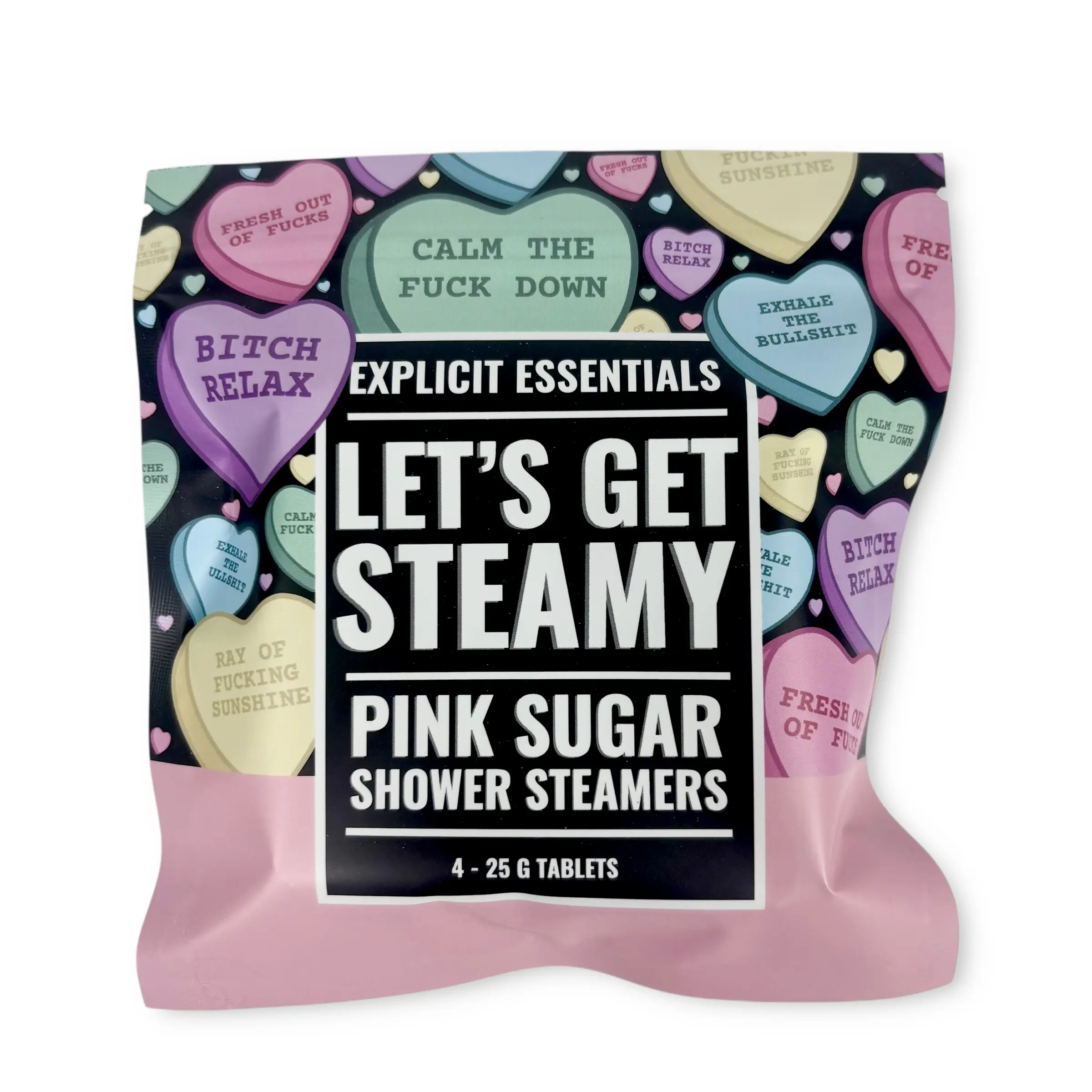Valentines Day Shower Steamers, Shower Bomb Self Care Gift For Women, Shower Tok