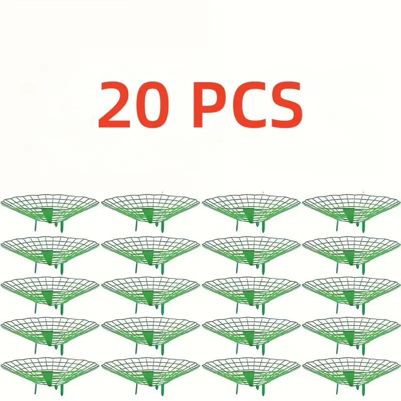 20-Piece Heavy-Duty Strawberry Watermelon Plant Stand, Three-Layer Stable Design, Open Grid Drainage, Space-Saving, Suitable for Vines, Easy Installation