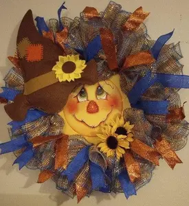 Scarecrow (Male) Wreath