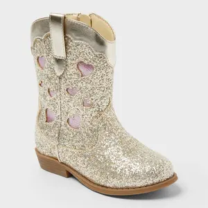 Toddler Dallas Glitter Western Boots - Cat & Jack Toddler Dallas Glitter Western Boots - Cat & Jack