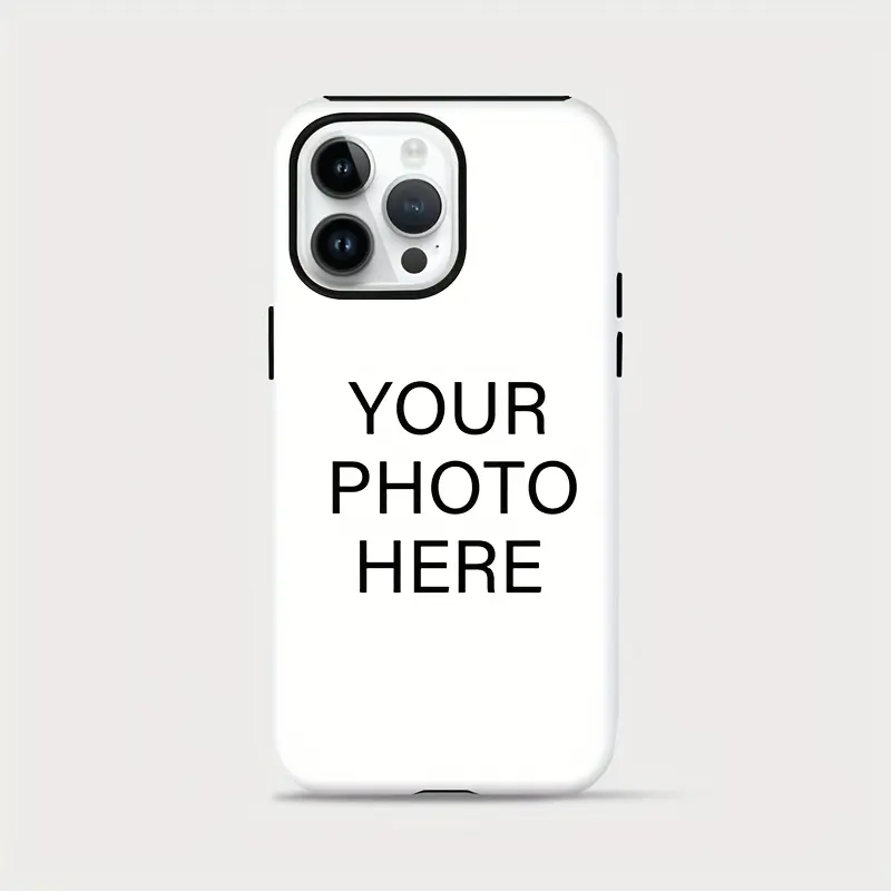 Custom Photo Phone Case – Please Send Image After Purchase.Custom Photo Printing,  2-in-1 Film Phone Case, DIY Personalized Customization. Suitable for iPhone 17 Pro Max, 17 Air, 16e, 16, 15 Plus, 14, 13, 12, 11, XS MAX, XR, X, 7, 8 Plus. Couple Photos