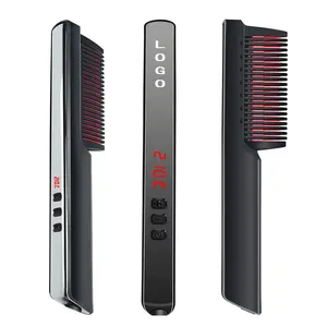 2in1 Hair Straightening Comb Quick Safe - (Type JB-058)