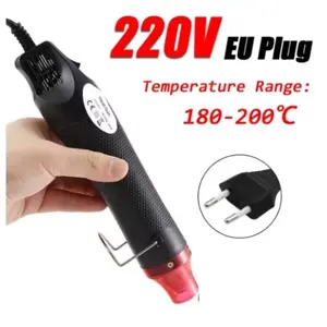 300W Power Hot Air Gun Portable Mini Heater for Home DIY Craft Embossing Shrink Wrapping PVC Multi Function Handheld Electrical Heat Tool