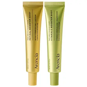 NEW STYLE Booster Shot Skin Renewal Duo - Vitamin C & Retinal for Day And Night Brightening, Pore Minimizing, Moisturizing, and Fades Dark Spots | 1.01 fl oz + 1.01 fl oz