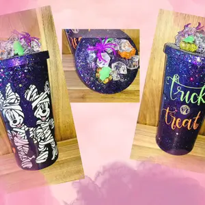 Trick-or-Treat Minnie & Mickey Tumbler
