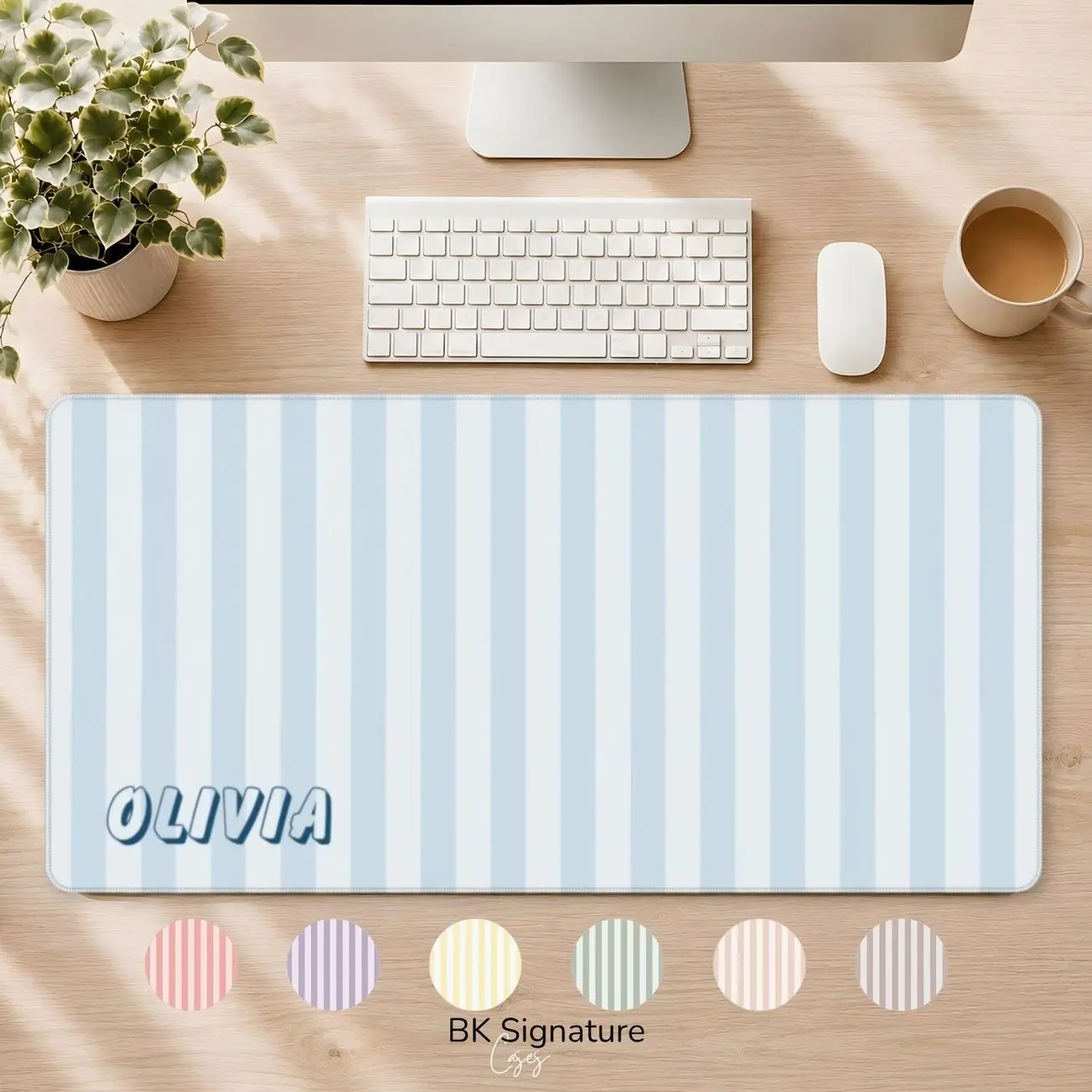 Personalized Desk Mat | Custom Desk Mat | Aesthetic Office Desk Pad | Teacher Desk Mat | Back To School Accessories