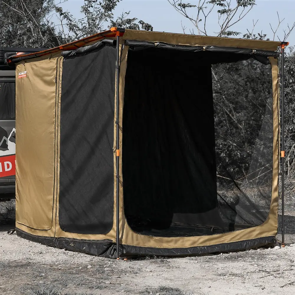 Awning Room with Floor 8.2' x 10' - Black Coating Awning Room with Floor 8.2' x 10' - Black Coating