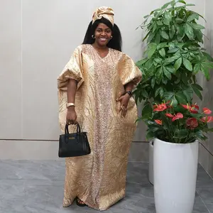 Abayas For Women Dubai Luxury Sequin African Muslim Fashion Evening Party Dresses Kaftan Boubou Robe Djellaba Femme 2025