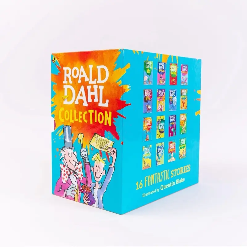 Roald Dahl 16-Book Box Set - Convenient Collection for Literature Enthusiasts