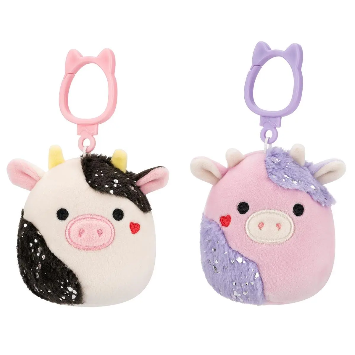 Squishmallows Cow Clip 2-Pack, 3.5-Inch, Select Series, Super Cute Plush Toy, Perfect For Gift Squishmallows Cow Clip 2-Pack, 3.5-Inch, Select Series, Super Cute Plush Toy, Perfect For Gift