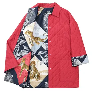 Pre-owned SALVATORE FERRAGAMO Polyester Small Leather Goods Padded Quilted Jacket