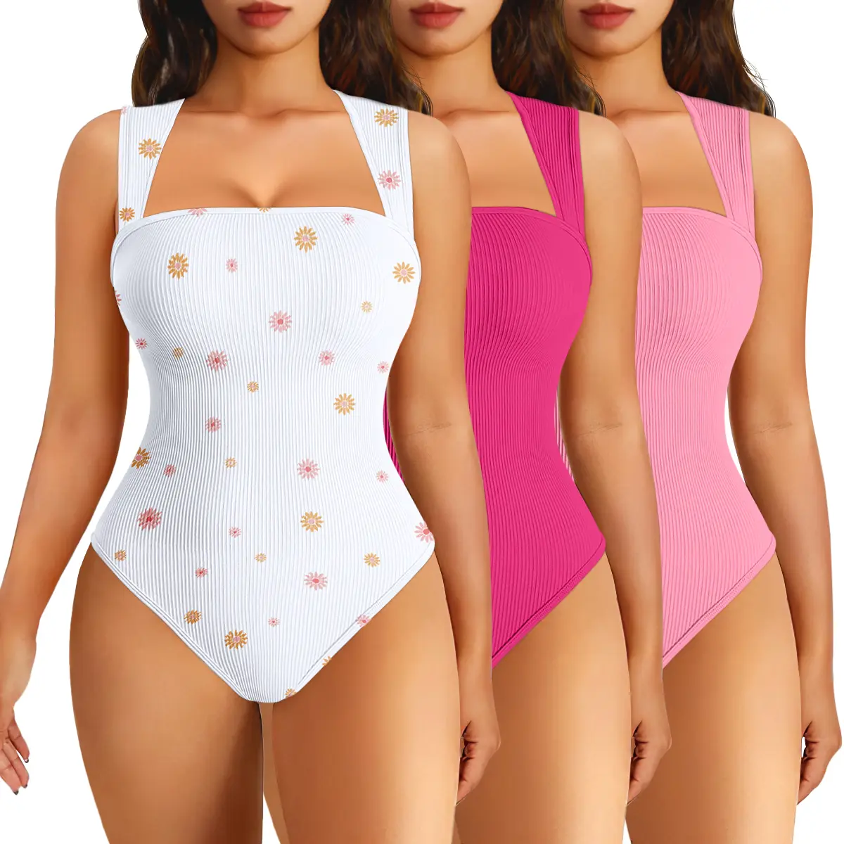 Rose3,Candypink,Sunflowerwhite