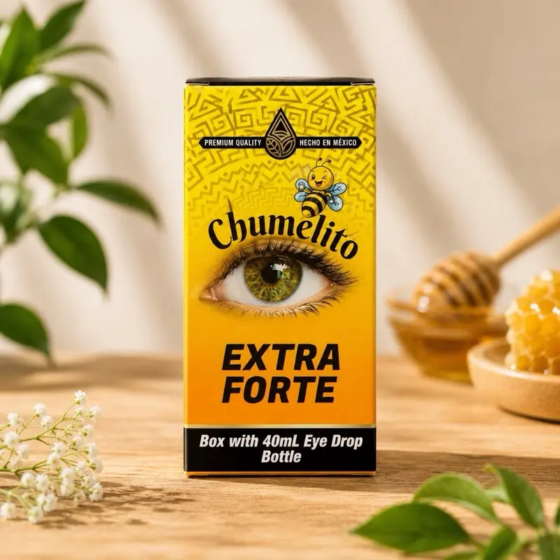 Chumelito Extra Forte Herbal Eye Drops 40 mL | Botanical Eye Care Formula | Daily Use