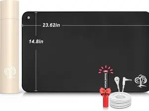 Grounding Mat for Feet 3MM Thickened Earthing Mat Grounding Pad for Improve Sleep, Pain Relief, Inflammation, Reduce Anxiety, Grounding Mats for Working