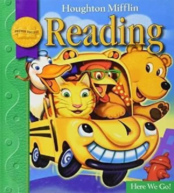 USED Book - Houghton Mifflin Reading: Student Edition Grade 1.1 Here We Go 2008 by HOUGHTON MIFFLIN (Hardcover) - english