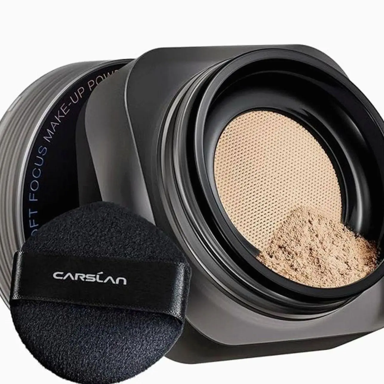 Loose Setting Powder Face Powder Makeup, Waterproof Oil Control Talc-Free 24H Longwear