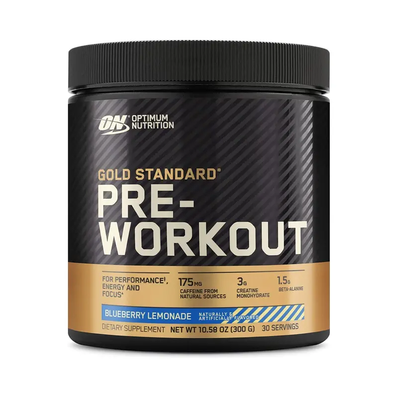 Optimum Nutrition Gold Standard Pre-Workout Powder, Adult Training Supplement - 3g Creatine Monohydrate, 175mg Natural Caffeine for Energy, Beta-Alanine, Gluten-Free Gym Performance Support (Fruit Punch)