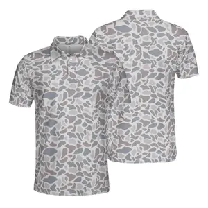 Men’s Camo Polo Shirt – Everyday Comfort Polo, Modern Fit, Durable Fabric, Perfect for Outdoor & Casual Wear