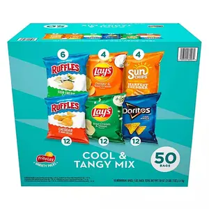 Frito Lay Cool & Tangy Mix Variety Pack 50 Ct Chips & Snacks