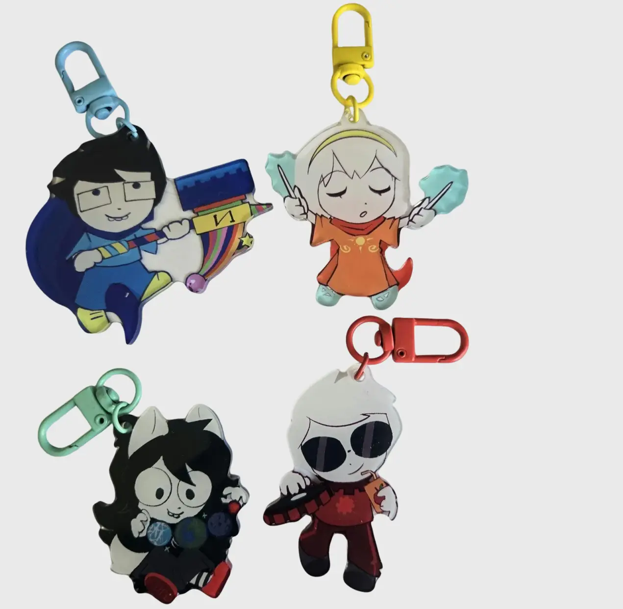 Homestuck Beta Kids Acrylic Keychains Bags Accessories Birthday Gifts for fans