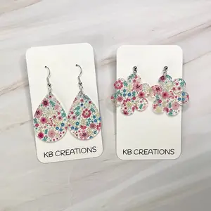 Spring Floral Earrings