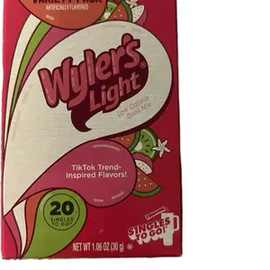 Wylers Light Sugar Free Drink Mix Kiwi Lime,Vanilla,Watermelon, Dragonfruit