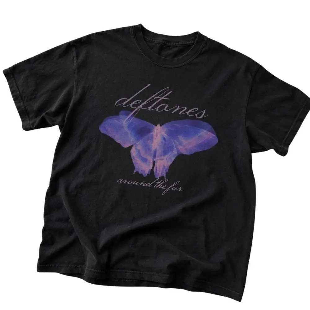 Purple Dream Butterfly Tee, Midnight Butterfly Graphic Shirt, Gift For Woman, Gift For Men, Womenswear Top Streetwear, Trending Shirt