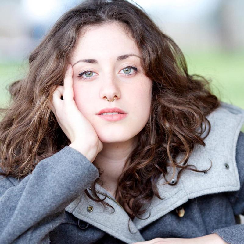 FINREZIO 8 Pcs 16G 18G G23 Titanium Nose Rings Hoop for Women Men Multi-Color Hinged Cartilage Lip Septum Rings Helix Conch Tragus Piercing Jewelry 8MM 10MM Daily