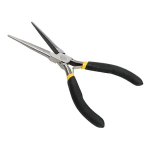 Mini Needle Nose Pliers, Long Nose Pliers, Safety Wire Pliers, Cutting Clamping Stripping Hand Tools, Electrician Repair Tools Wire Cutter, Combination Pliers