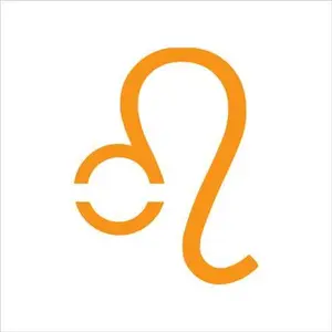 Leo Zodiac Sign Shape Stencil