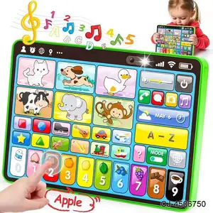 Touchscreen Children's Tablet Learning Machine Toys Early Education Touch Voice Learning Machine Intelligent English Teaching Tablet Toys child interactive electronic keyboard