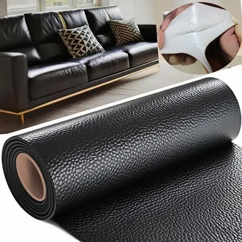 Self adhesive repair patch, repair tape kit, suitable for damaged artificial leather sofas, sofas, chairs, car seats, motorcycle seats, walls, handbags, jackets, shoes, belts, office desks and chairs, Leather repair patches, Durable pu leather