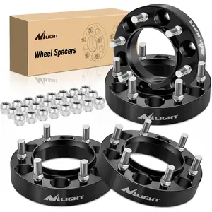 Nilight 6x5.5 Wheel Spacers,Hub Bore 106mm Hub Centric Wheel Spacers Fit for 1995-2023 Toyota Tacoma 4Runner FJ Cruiser Tundra Fortuner Sequoia 2013 2014 2015 2016 2017 2018 2019 2020 2021 2022 2023 Car Accessories Car Visor Clip Automotive Truck Vehicle