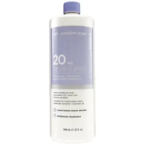 ion Sensitive Scalp 20 Volume Creme Developer, Ionic Buffers and Conditioning Protein to Help Scalp Sensitivity