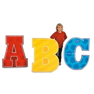 33" School Days ABC Cardboard Cutout Stand-Ups - 3 Pc.