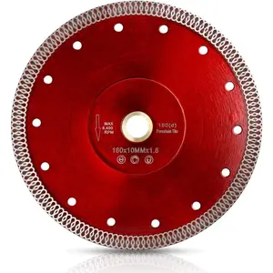 7 inch Diamond Blade Super Thin Diamond Cutting Blade for Tile Granite Marble (7“-1pc)