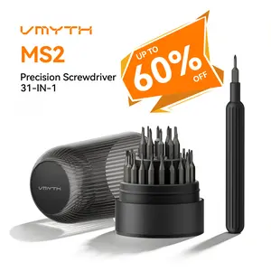 【FathersDayGift】VMYTH 31-in-1 Precision Screwdriver Set, Magnetic S2 Steel Torx Bit Kit for Electronics Repair, Mini Portable Small Screwdriver for iPhone, Laptop, PS5, Switch ,tool kit set  SetHome Repair Tool Box SummerVibes