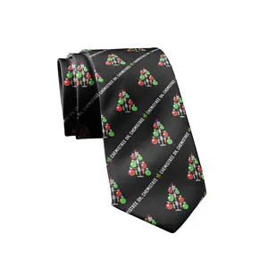 Chemistree Necktie Mens Novelty Neckties Christmas Tie Funny Tie for Men Teacher Ties Funny Ties