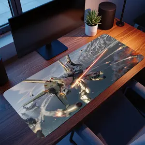 Gundam Gaming Mouse Pad: Anime Desk Mat, Spill-Resistant - Gaming Accessories, Perfect Gift for Fans, Desk Mat for Setup