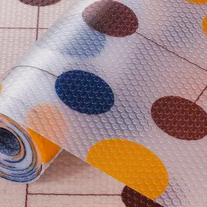 Advanced Non-Stick Cabinet and Drawer Lining, Waterproof Shelf Paper, Modern Pattern, Durable Eva, Kitchen Use, High-Quality Shelving Liner