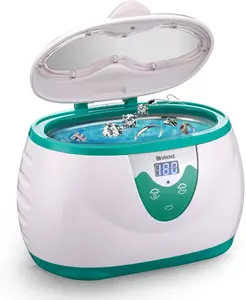 Ultrasonic Cleaner, UKOKE 3800S Professional Ultrasonic Jewelry Cleaner with Timer, Portable Household Ultrasonic Cleaning Machine, Electronics Eyeglasses Watch Ring Diamond Retainer Denture Clean