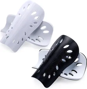 Soccer Shin Guards, 2 Pairs Soccer Shin Sleeves Superlight and Breathable Shin Guard Equipment for Boys and Girls, Protective Football Gear Shin Pads for Youth Teens Adults