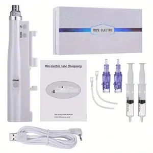 2-in-1 Hydra Glow Beauty Tool, Hydrating Facial Skin Care Accessory with Replaceable Tips