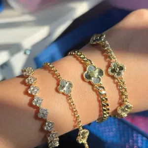 #2 Lucky gold plated bracelet