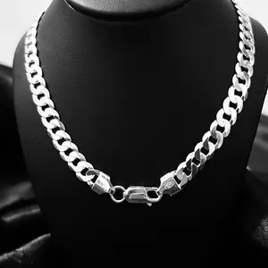 Chain 6.5 mm for men silver 925