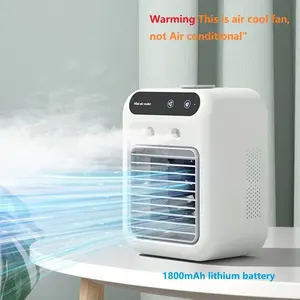 Portable Air Cooler Fan, Water Cooling Fan for Room & Office Use, Efficient Cooling Solution for Cars & Outdoor Activities, Rechargeable Personal Fan